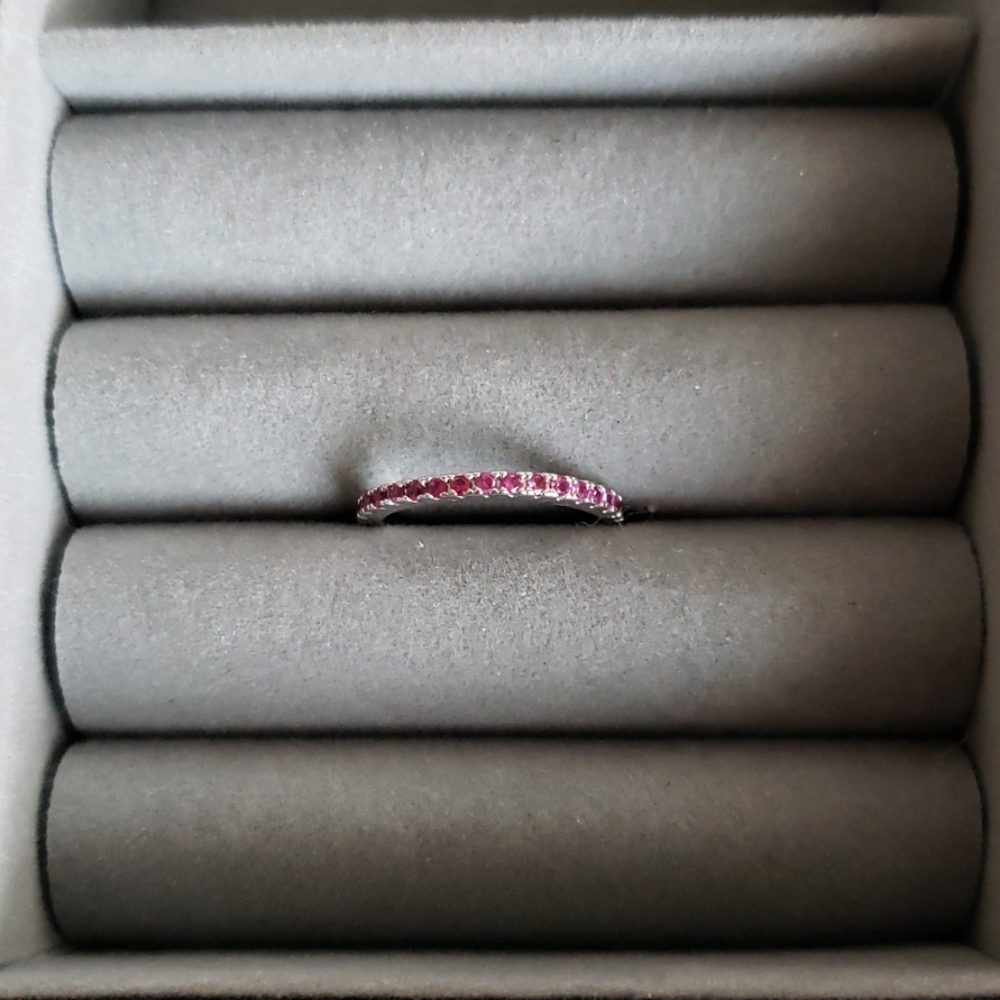 Chloe and Isabel Birthstone Ring-July